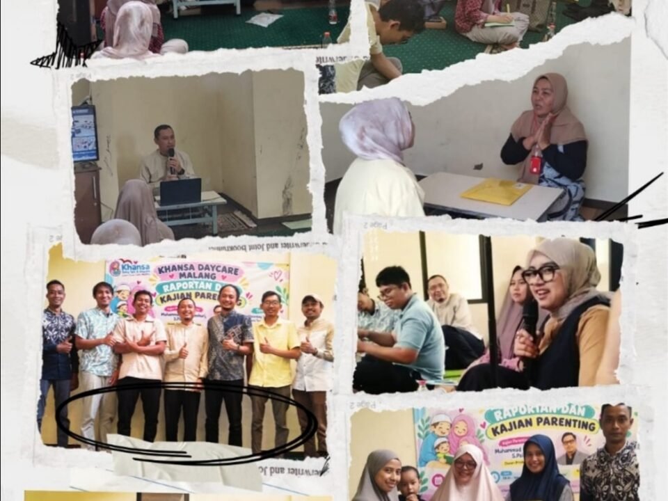 Potret kebersamaan keluarga KDM dalam acara kegiatan Rapotan da Kajian Parenting.