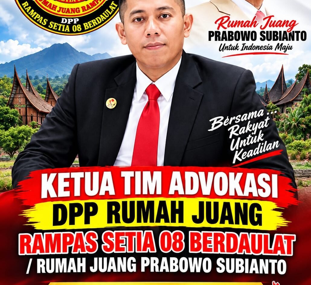 Syafri Yunaldi, Ketua Advokasi Rumah Juang Prabowo Subianto