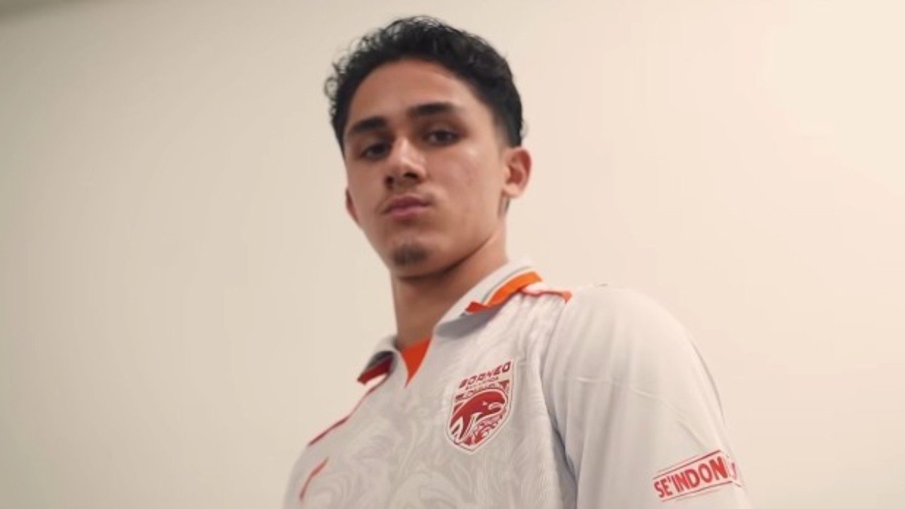 Pemain Timnas Indonesia U-20, Amar Brkic meninggalkan Jerman untuk mendapat kontrak profesional pertama bersama Borneo FC Samarinda./Instagram @borneofc.id