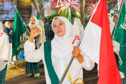 Ribuan warga Desa Poncokusumo mengikuti Baiturrahim Islamic Carnival 2026 pada Sabtu (12/9) malam di Poncokusumo, Kabupaten Malang./dok.ROF