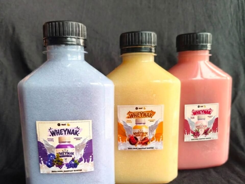 Inovasi Mahasiswa UB Ubah Limbah Keju Jadi Minuman Fungsional Kaya Antioksidan.