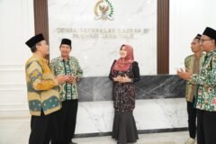 Pengurus FKPQ Jatim mengeluh pada DPD RI Lia Istifhama di kantor DPD RI Jatim