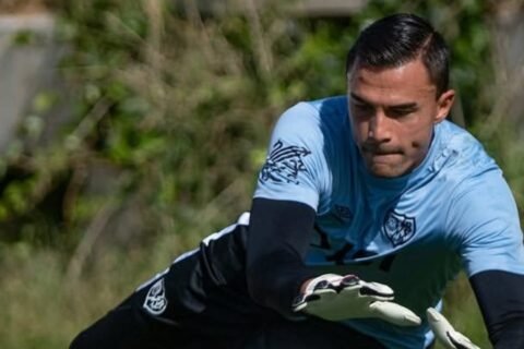 Kiper Timnas Indonesia, Emil Audero Mulyadi telah berlatih dengan Rayo Vallecano jelang melawan Racing Santander pada Sabtu (5/9) malam WIB di La Liga Spanyol 2026/27./Instagram @rayovallecano