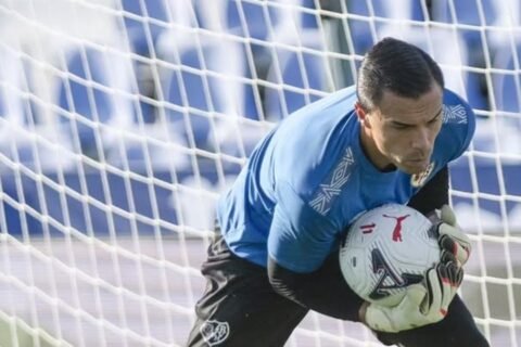 Emil Audero kembali bermain pada pekan keenam La Liga Spanyol 2026/27 (16/9), dan Rayo Vallecano menang atas Espanyol./Instagram @rayovallecano