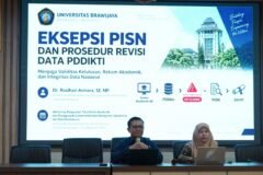 Wakil Dekan Bidang Akademik FBiPK UB, Prof. Dr. Afifuddin Latif Adiredjo, S.P., M.Sc., hadir memberikan sambutan sekaligus membuka kegiatannya