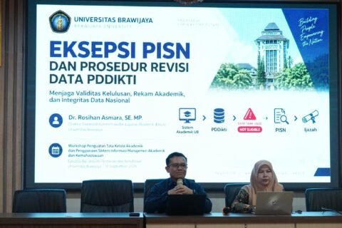 Wakil Dekan Bidang Akademik FBiPK UB, Prof. Dr. Afifuddin Latif Adiredjo, S.P., M.Sc., hadir memberikan sambutan sekaligus membuka kegiatannya