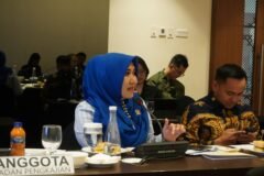 Anggota DPD RI, Lia Istifhama (Ning Lia), saat memaparkan pandangannya terkait perlindungan daya beli masyarakat dan pemerataan ekonomi dalam agenda Focus Group Discussion (FGD) MPR RI di Jakarta.