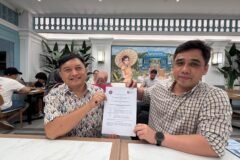Penandatangan Implemented Agreement kegiatan penelitian.