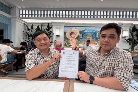 Penandatangan Implemented Agreement kegiatan penelitian.