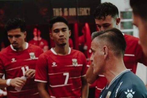John Herdman saat memimpin Timnas Indonesia pada FMD Juni 2026./Instagram @officialjohnherdman