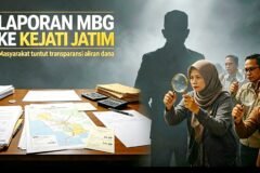 Nama oknum berinisial “AS” disebut dalam laporan resmi yang memuat sejumlah dugaan, mulai dari jual beli titik kerja sama, pungutan per porsi/ompreng, hingga dugaan aliran dana kepada pihak tertentu.