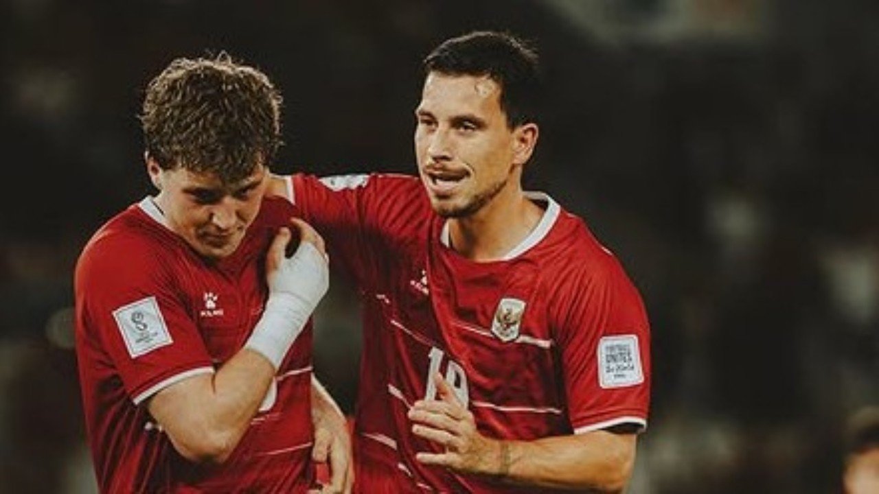 Ole Romeny mencetak gol ketujuhnya untuk Timnas Indonesia saat Garuda menang 2-0 atas Singapura pada laga pertama FIFA ASEAN Cup 2026 (25/9)./Instagram @timnasindonesia