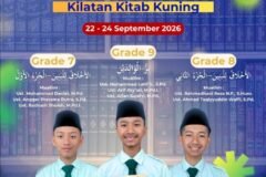 Santri SMP Ar-Rohmah Boarding School Malang antusias mengikuti program Kilatan Kitab Kuning pada Pekan Fakultatif STS Ganjil untuk pendalaman karakter dan adab Islami.