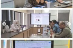Dosen FISIP UB Primadiana Yunita saat berdiskusi bersama jajaran peneliti Pusat Riset Kewilayahan BRIN di Jakarta.