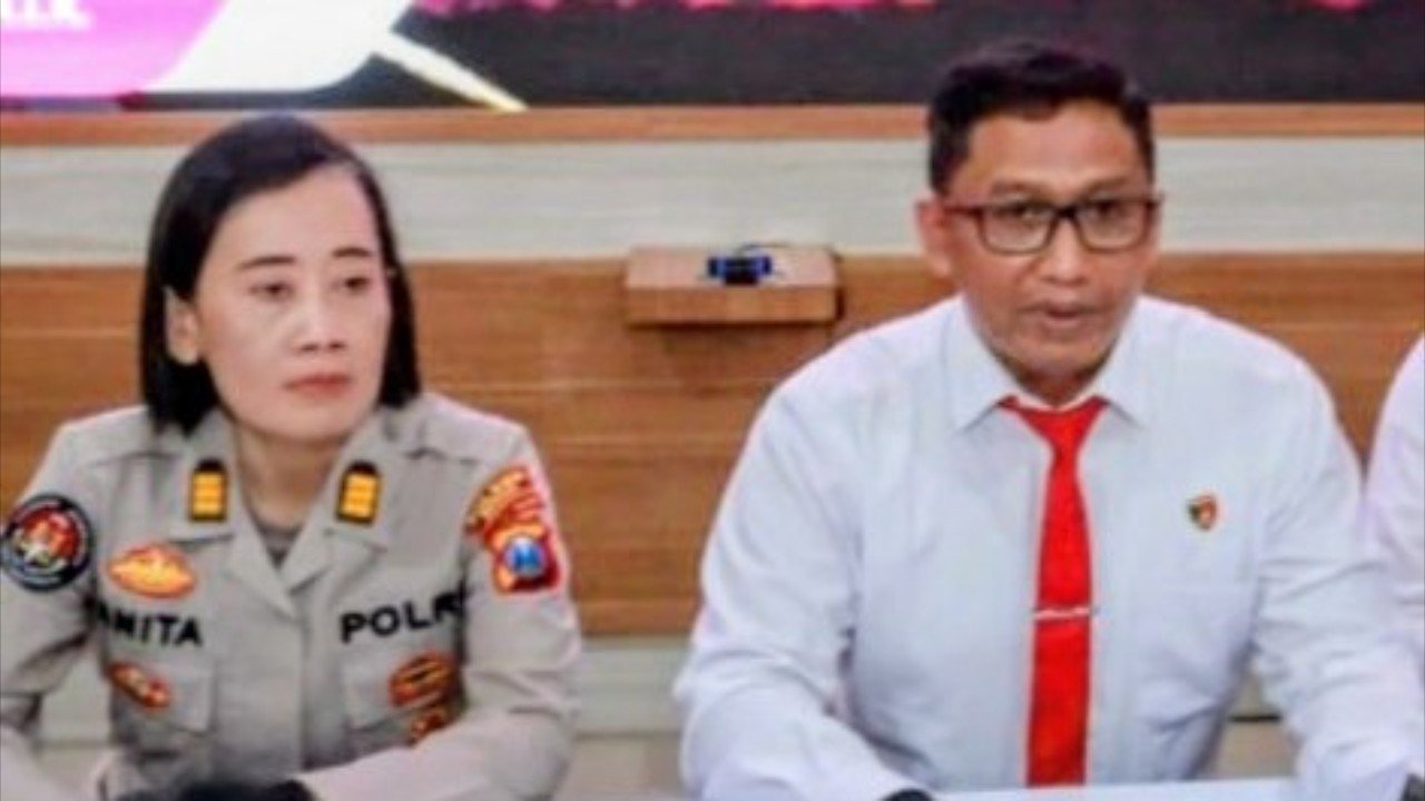 Tim Siber Polres Madiun berhasil meringkus pelaku penipuan dengan modus aplikasi kencan./dok.HUM-DNY