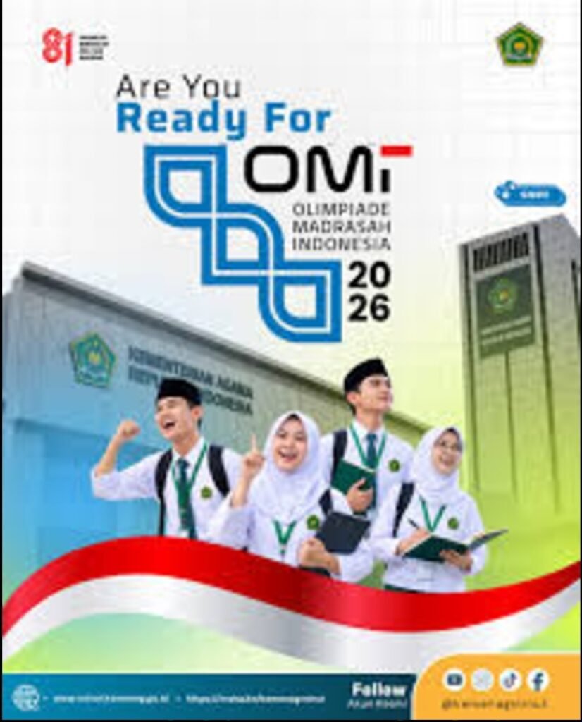 Poster Olimpiade Madrasah Indonesia, SPARTA Berhasil mambawa kemenangan dari lomba tersebut.