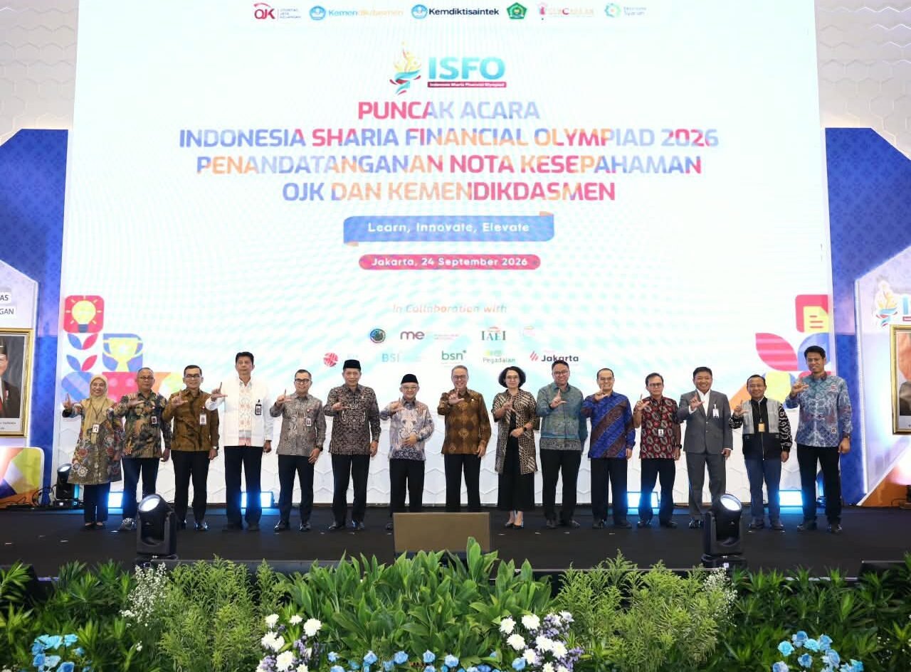 Puncak ISFO 2026, OJK Dorong Generasi Muda Jadi Penggerak Utama Ekonomi Syariah Nasional