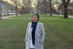 Jamilah, a lecturer at Universitas Islam Negeri Maulana Malik Ibrahim Malang, attending the Indonesia Update 2026 conference series at The Australian National University (ANU), Canberra, Australia