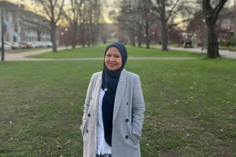 Jamilah, a lecturer at Universitas Islam Negeri Maulana Malik Ibrahim Malang, attending the Indonesia Update 2026 conference series at The Australian National University (ANU), Canberra, Australia