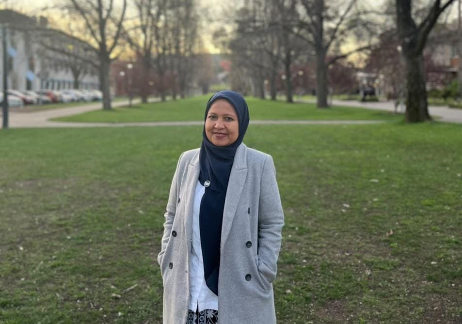 Jamilah, a lecturer at Universitas Islam Negeri Maulana Malik Ibrahim Malang, attending the Indonesia Update 2026 conference series at The Australian National University (ANU), Canberra, Australia