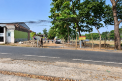Pemasangan Pagar pada RTH Buring.