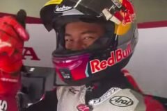 Pembalap Indonesia, Veda Pratama kembali finis di zona poin dalam balapan seri ke-15 Moto3 2026 di Red Bull Ring, Spielberg, Austria Minggu (20/9)./Instagram @honda_team_asia