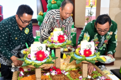 Ketua Pengda IPPAT Malang Raya, Shepta Priyambodo (baju hitam).