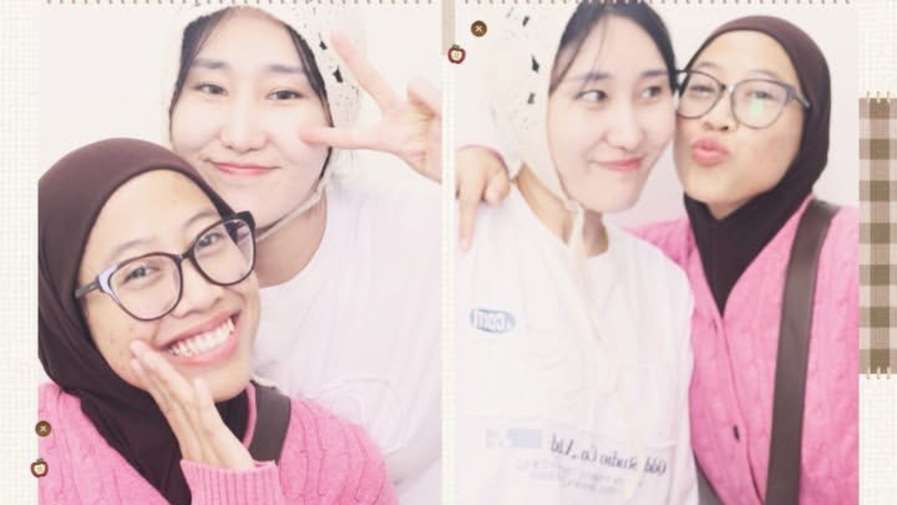 Yeum Hye-seon membagikan foto bersama Megawati Hangestri Pertiwi untuk mengucapkan selamat ulang tahun ke-27 kepada Mega./Instagram @luminous___y03