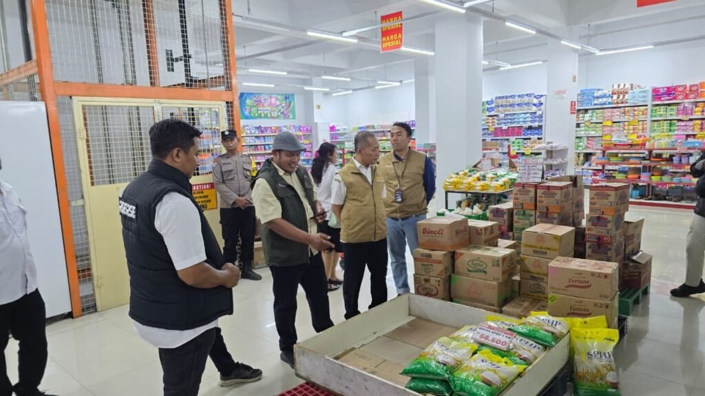 Polres Madiun dan Bapanas RI mengecek stok dan harga beras di Kabupaten Madiun./dok.DNY-HUM