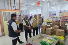 Polres Madiun dan Bapanas RI mengecek stok dan harga beras di Kabupaten Madiun./dok.DNY-HUM