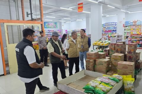 Polres Madiun dan Bapanas RI mengecek stok dan harga beras di Kabupaten Madiun./dok.DNY-HUM