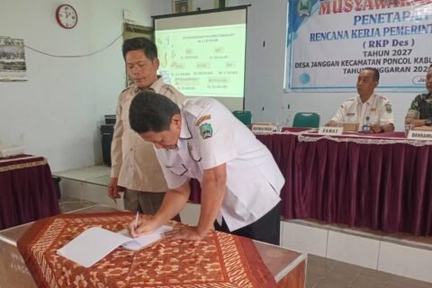 Musyawarah Desa Janggan Kabupaten Magetan menetapkan RKP Desa 2027./dok.DNY