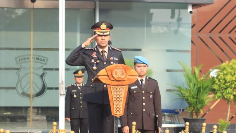 Polres Ngawi melaksanakan upacara Hari Kesaktian Pancasila 2026, Kamis (1/10)./dok.DNY-HUM
