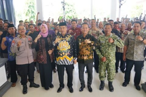Bersama Bupati Hari Wuryanto, Pemkab Madiun merawat bumi kampung pesilat dengan pendekatan budaya damai./dok.DNY-Kominfo