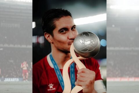 Kevin Diks ulang tahun ke-30 dengan kado Timnas Indonesia juara FIFA ASEAN Cup 2026./Instagram @kevindiks2