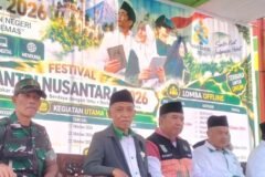 MWCNU Poncokusumo Kabupaten Malang menggelar Festival Santri Nusantara 2026 dan gerak jalan untuk memperingati Hari Santri Nasional 2026./dok.ROF