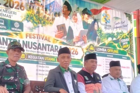 MWCNU Poncokusumo Kabupaten Malang menggelar Festival Santri Nusantara 2026 dan gerak jalan untuk memperingati Hari Santri Nasional 2026./dok.ROF