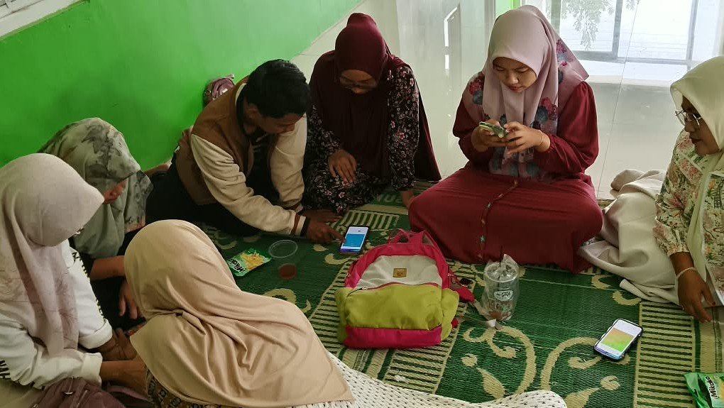 LTN MWCNU Widodaren Ngawi menyemarakkan HSN 2026 dengan Pelatihan Canva untuk dakwah digital./dok.QONY