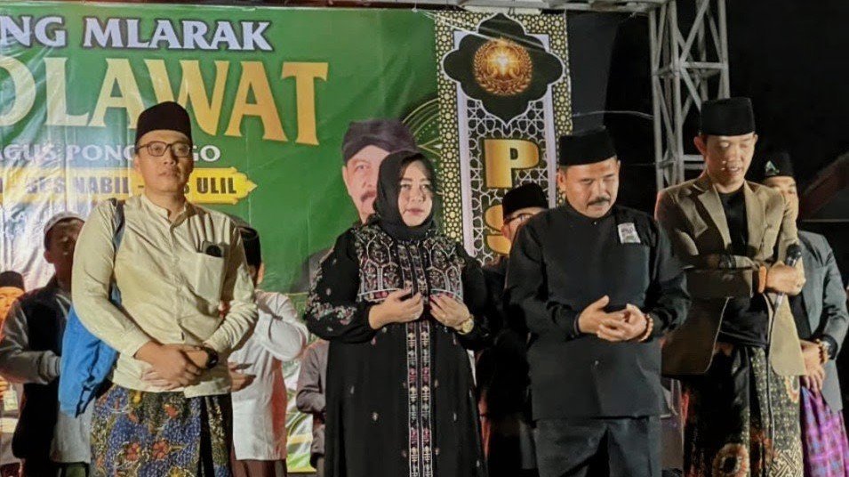 Plt Bupati Ponorogo dan Ketua Cabang Hadiri Pengukuhan Ketua Rayon PSHT Ranting Mlarak