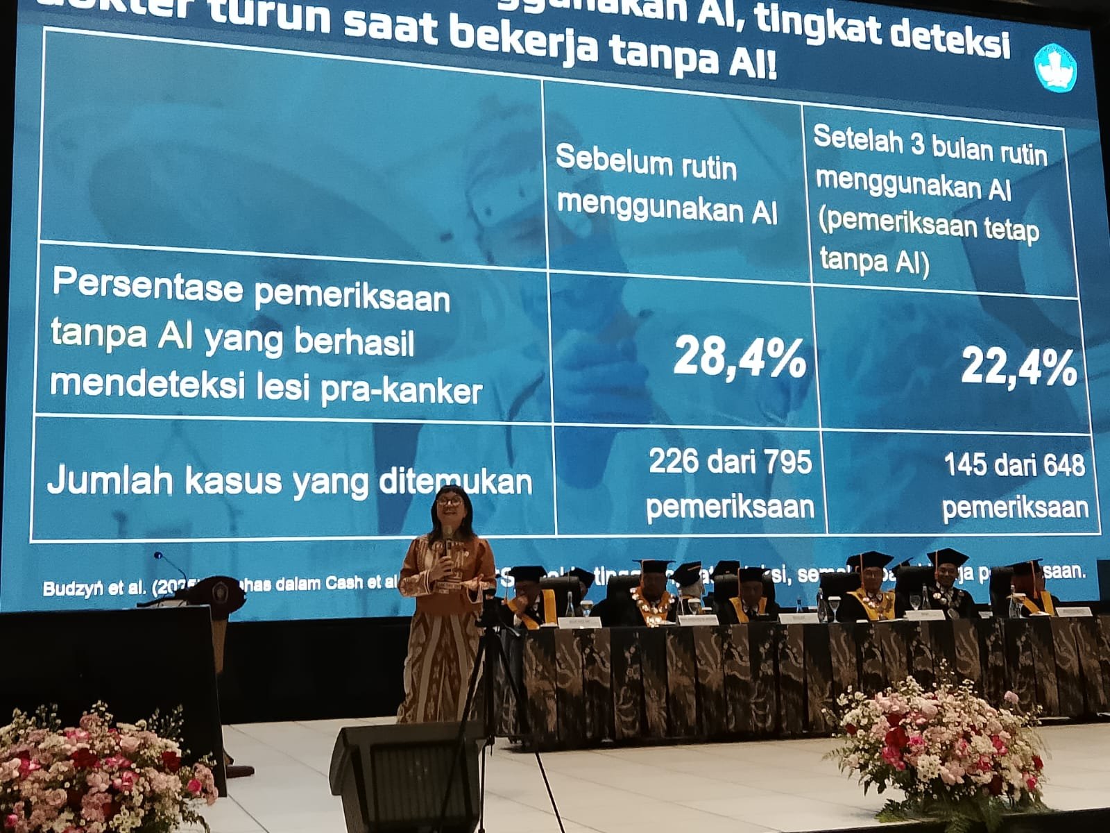 Wamendikti Stella Christie Hadir Dies Natalis ke-65 FEB UB, AI Makin Canggih Jangan Biarkan Nalar Kritis Mahasiswa Tumpul