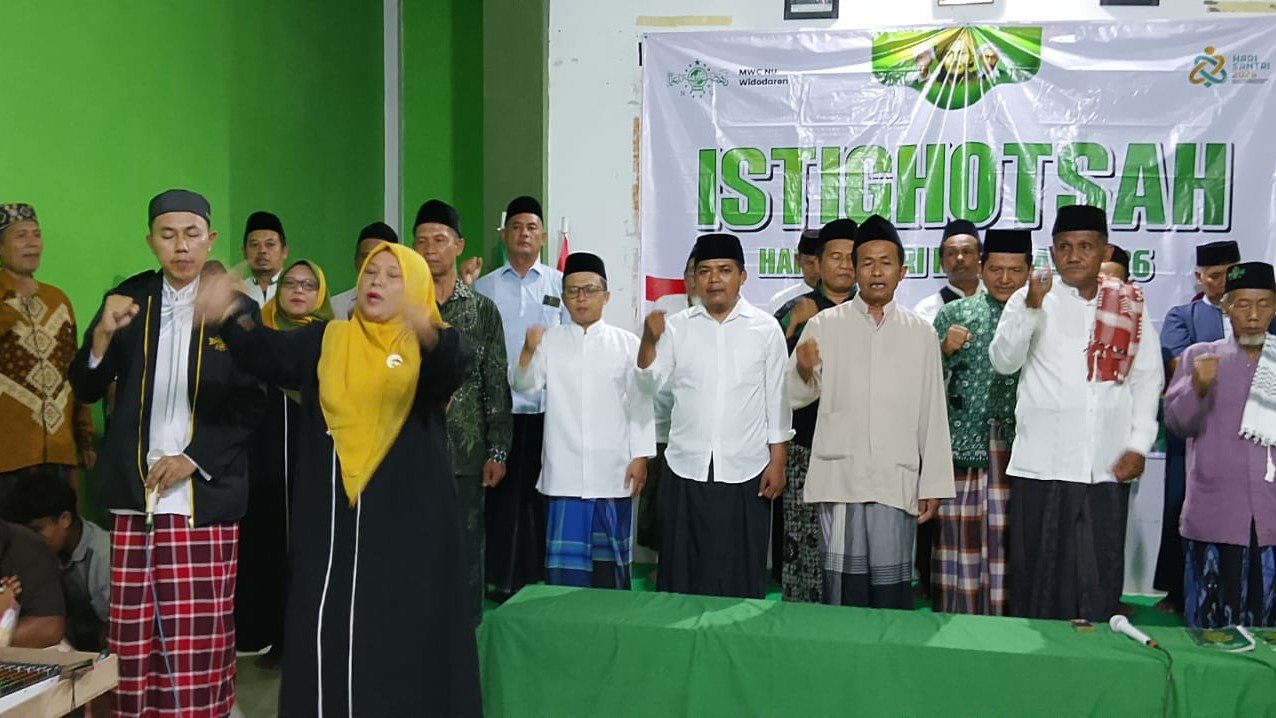 Menyanyikan lagu Shubanul Wathan sebagai semangat bela negara spesial HSN 2026./dok.QONY