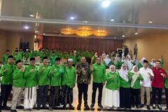 PKB Ngawi menggelar Pengukuhan Pengurus DPC dan DPAC, turut dihiasi penampilan Sanggar Teater Gatot Kaca./dok.Qony