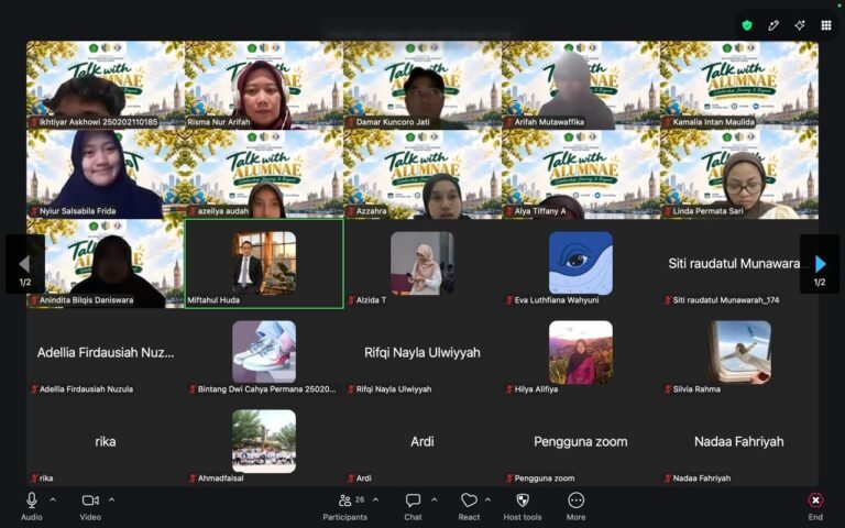 Talk with Alumnae Fakultas Syariah UIN Malang, puluhan mahasiswa mendapat kiat strategi untuk meraih beasiswa dan studi ke luar negeri./dok.UIN Malang