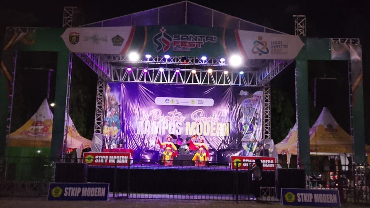 Penampilan seni tari dari prodi IPA STKIP Modern Ngawi./dok.Qony