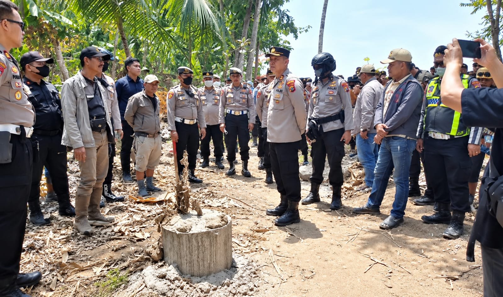 Akses Perkebunan PT Kali Jeruk Baru Kembali Dibuka, Kapolres Lumajang Tegaskan HGU Berlaku Hingga 2043