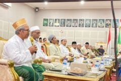 Para ulama dan tokoh agama saat menyampaikan pandangan dan kritik terkait polemik regulasi sound horeg di Pasuruan.