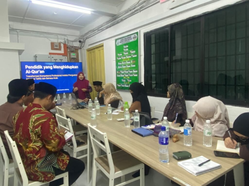 Sesi diskusi dan pemaparan materi