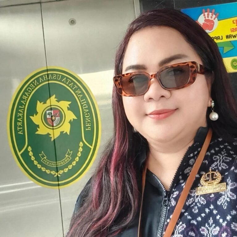 Praktisi Hukum sekaligus Pemerhati Hukum Nasional,Dr. (c) TNI AD (Purn.) Adv. Rikha Permatasari, S.H., M.H.,