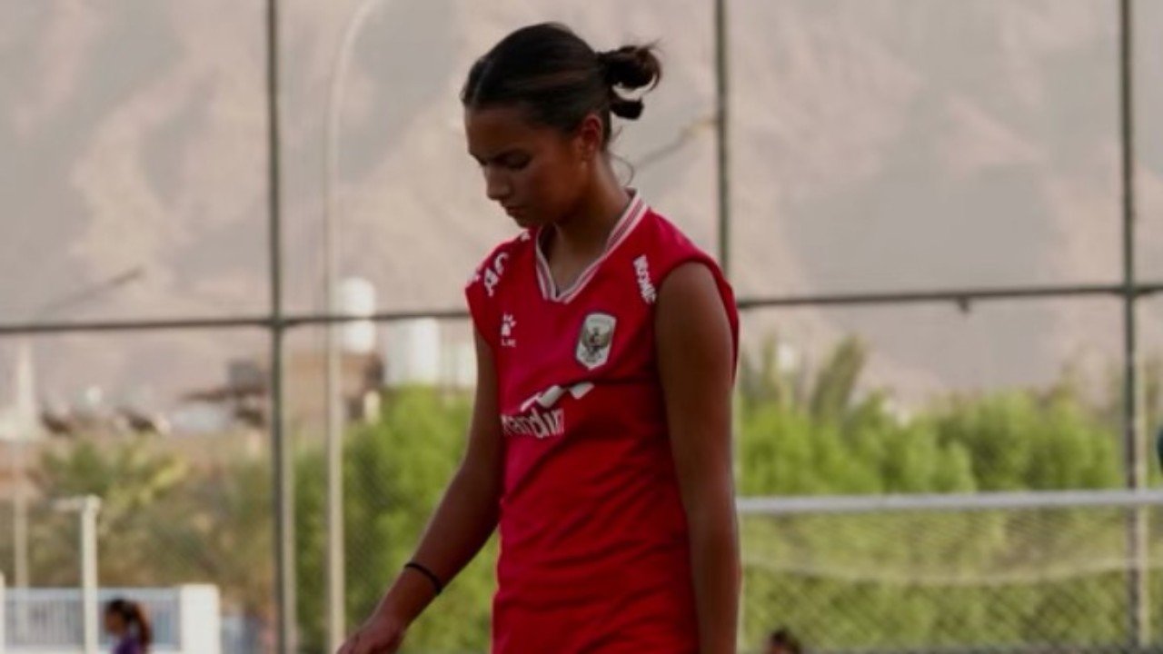 Pemain Timnas Putri Indonesia, Estella Loupatty telah latihan di Aqaba jelang melawan Armenia pada FIFA Matchday Oktober 2026./Instagram @estellaloupatty
