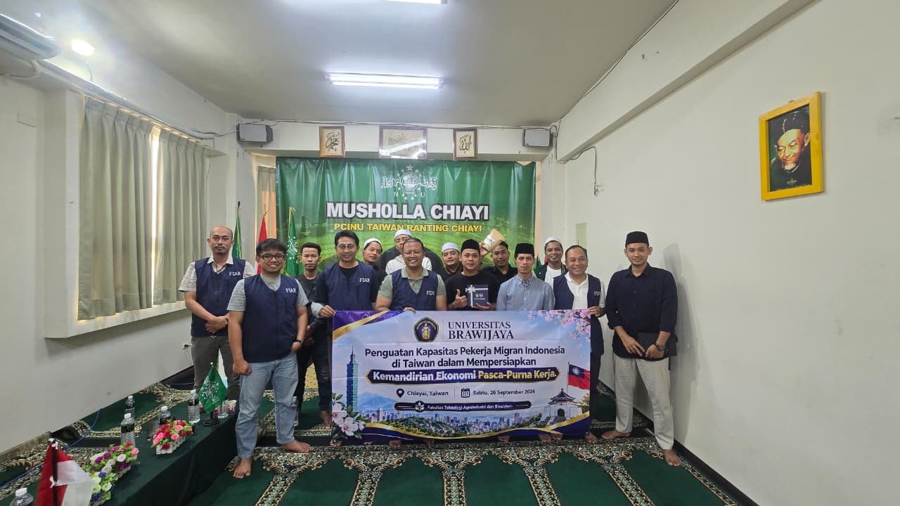 FTAB UB Bekali PMI di Taiwan Keterampilan Vacuum Frying demi Kemandirian Ekonomi Purna Kerja